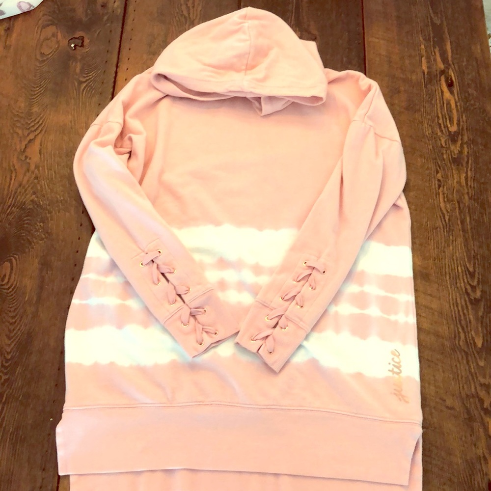‘Justice active’ long sleeve sweatshirt dress